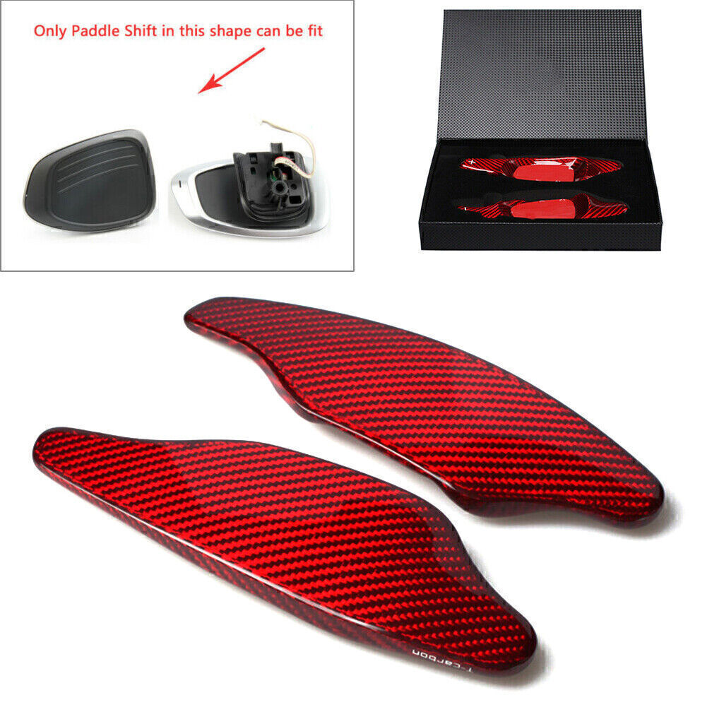 Carbon Fiber Steering Wheel Shift Paddle Extension Fit for Audi S5 for A5 S6 SQ5 RS7