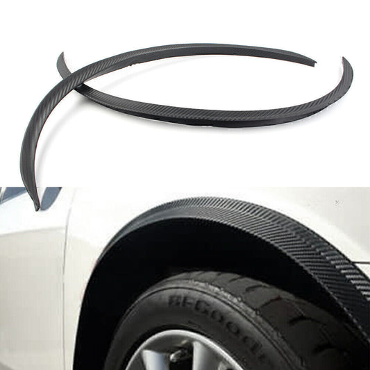 Fit Universal Car Wheel Eyebrow Arches Lips Fender Flares Protector Trim Cover