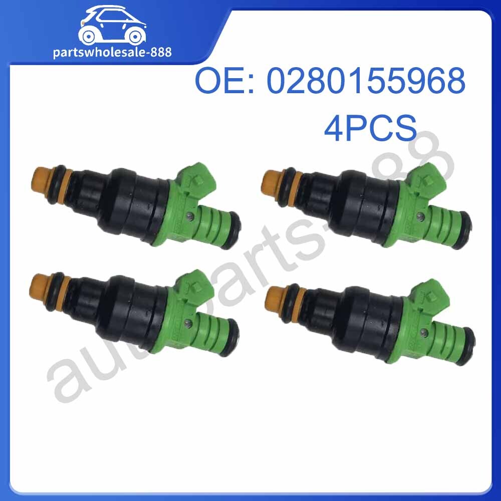 SET 4 42lb Fuel Injectors Fits for Audi for Chevy for Ford 440cc 1.8T 2.3 Turbo EV1