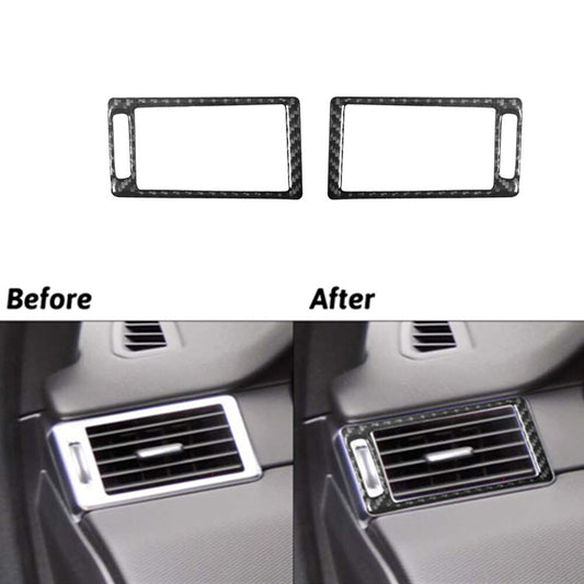 Carbon Fiber L & R Air Vent Cover Trim for Land Rover Discovery Sport 2015-2019