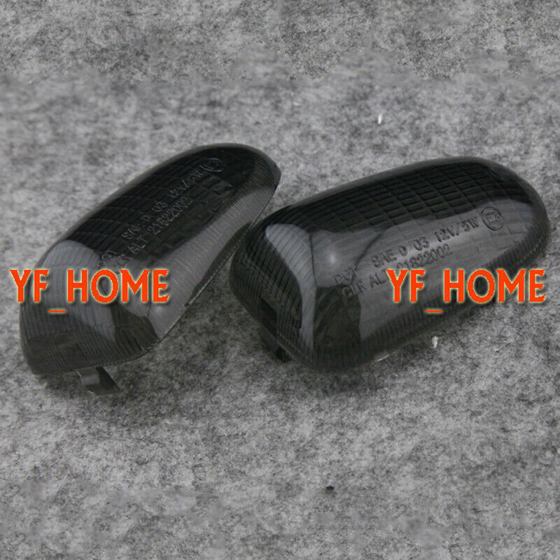 Smoke Rear Turn Signal Light Lens Fit MV Agusta Strada Brutale F1000 01-09 Q
