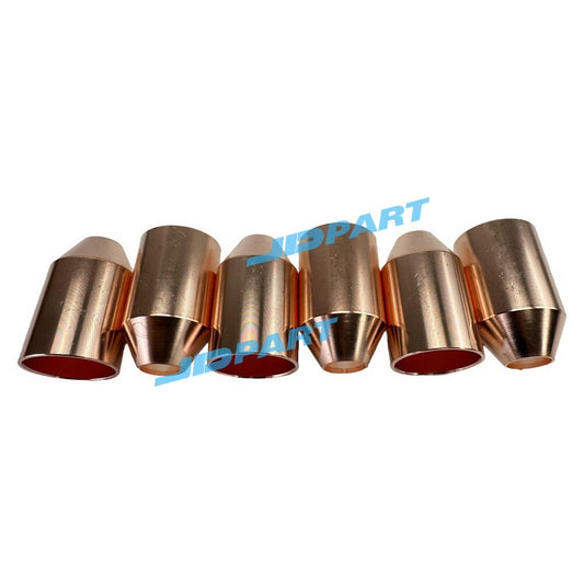 Suitable for 6-piece N14 fuel injector nozzle sleeve 3011934 excavator parts -
