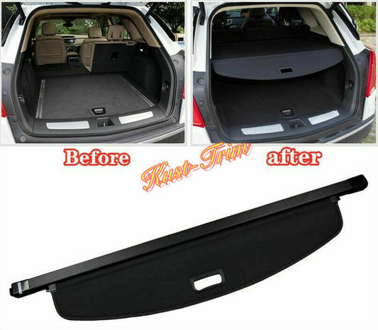 for Cadillac XT5 2016-2020 Rear Door Trunk Cargo Cover Security Shield Shade