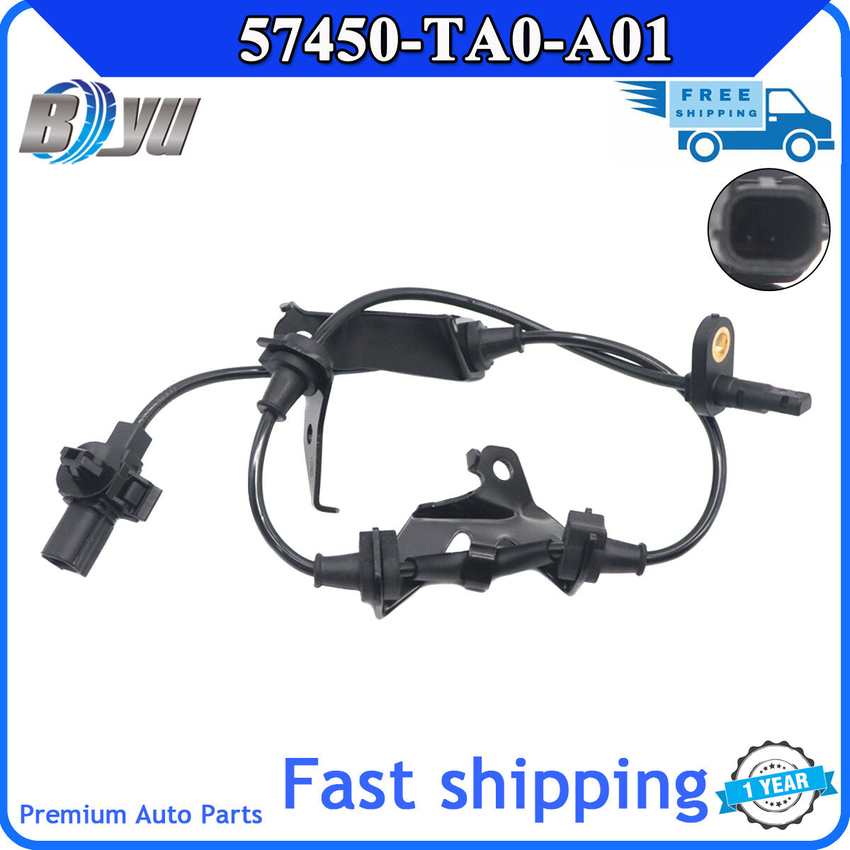 Front Right ABS Wheel Speed Sensor New 57450-TA0-A01 for ACURA TSX ACCORD CR-V