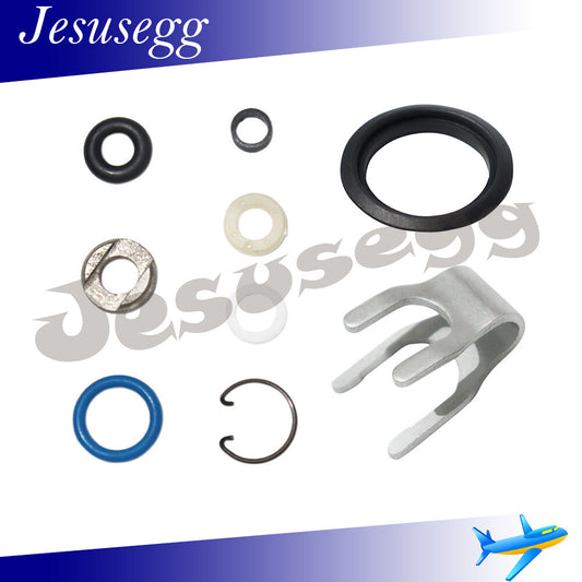 for Mercedes C E GL GLC GLE GLK GLS ML Fuel Injector O-Ring Retainers Seals Kit Q
