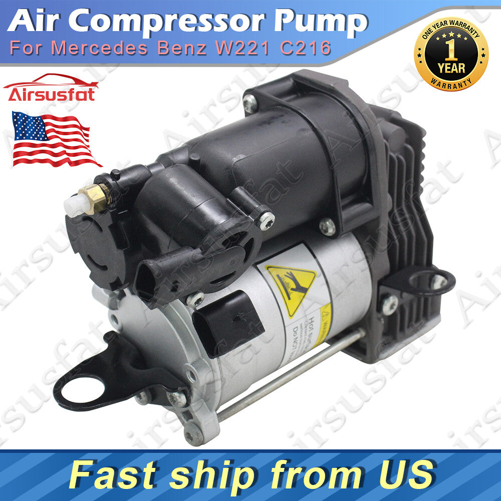 for Mercedes-Benz S-Class W221 C216 S600 CL600 Air Suspension Compressor 07-14