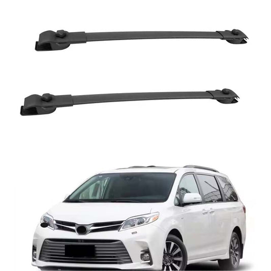 Fits for Toyota for Sienna Auto Outdoor Roof Rail Rack 2016-2020 Rail Bar Crossbars