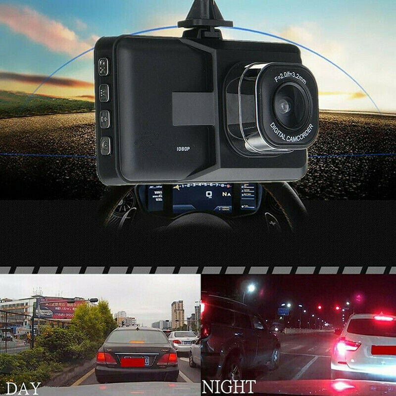 3.0 1080P Dashboard Loop Recorder Night DVR Car Single Camera Loop Recording