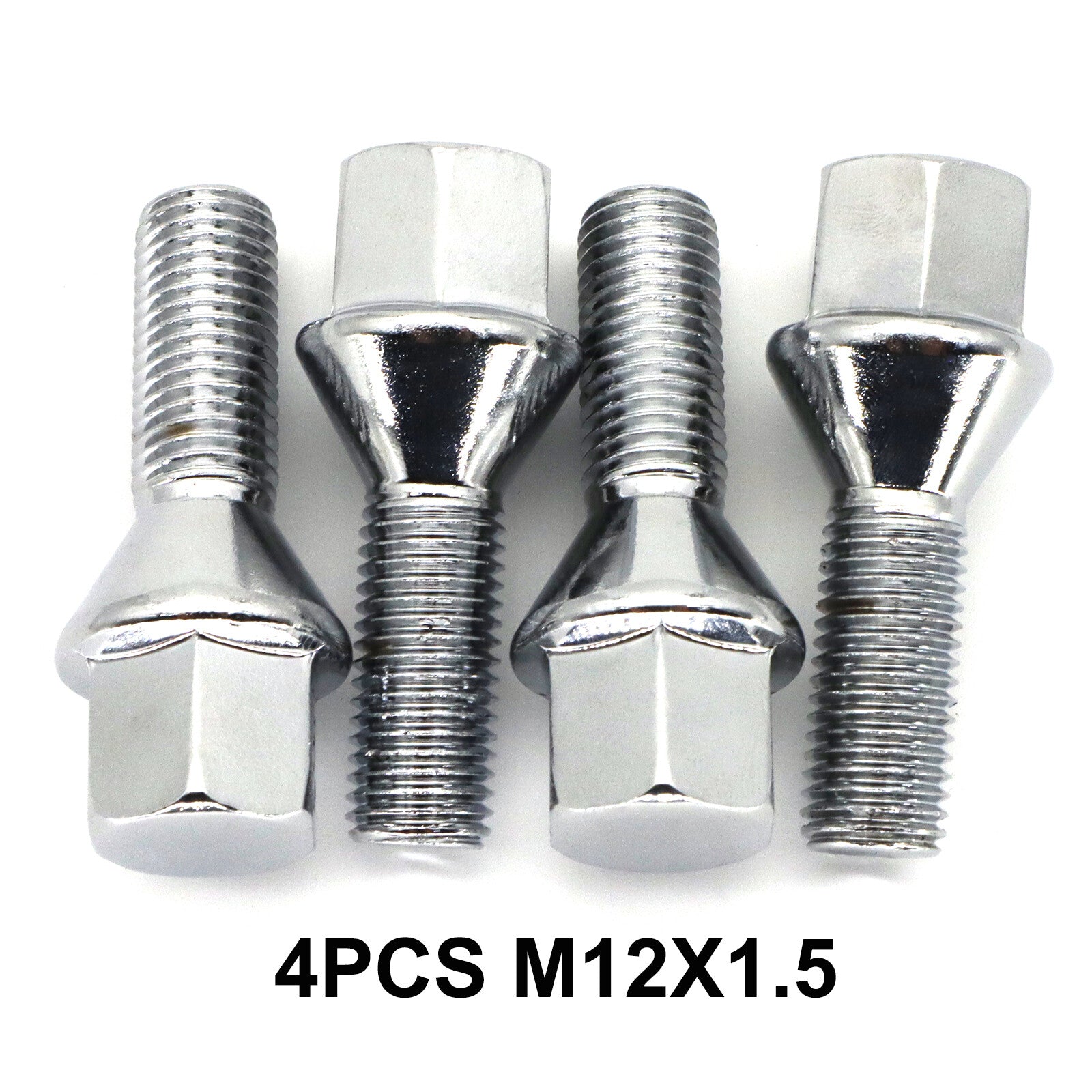 4x M12x1.5mm Alloy Wheel Nut Bolts Lug Stud for BMW 3 Series E21 E30 E36 E46 E90 Q