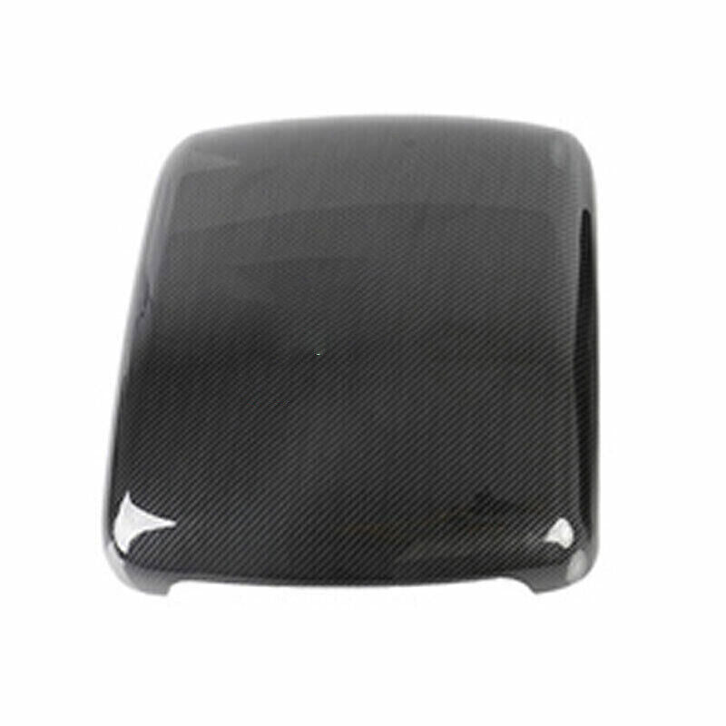 Inner Console Storage Box Cover Trim for Nissan Armada Y62 2017-20 Carbon Fiber