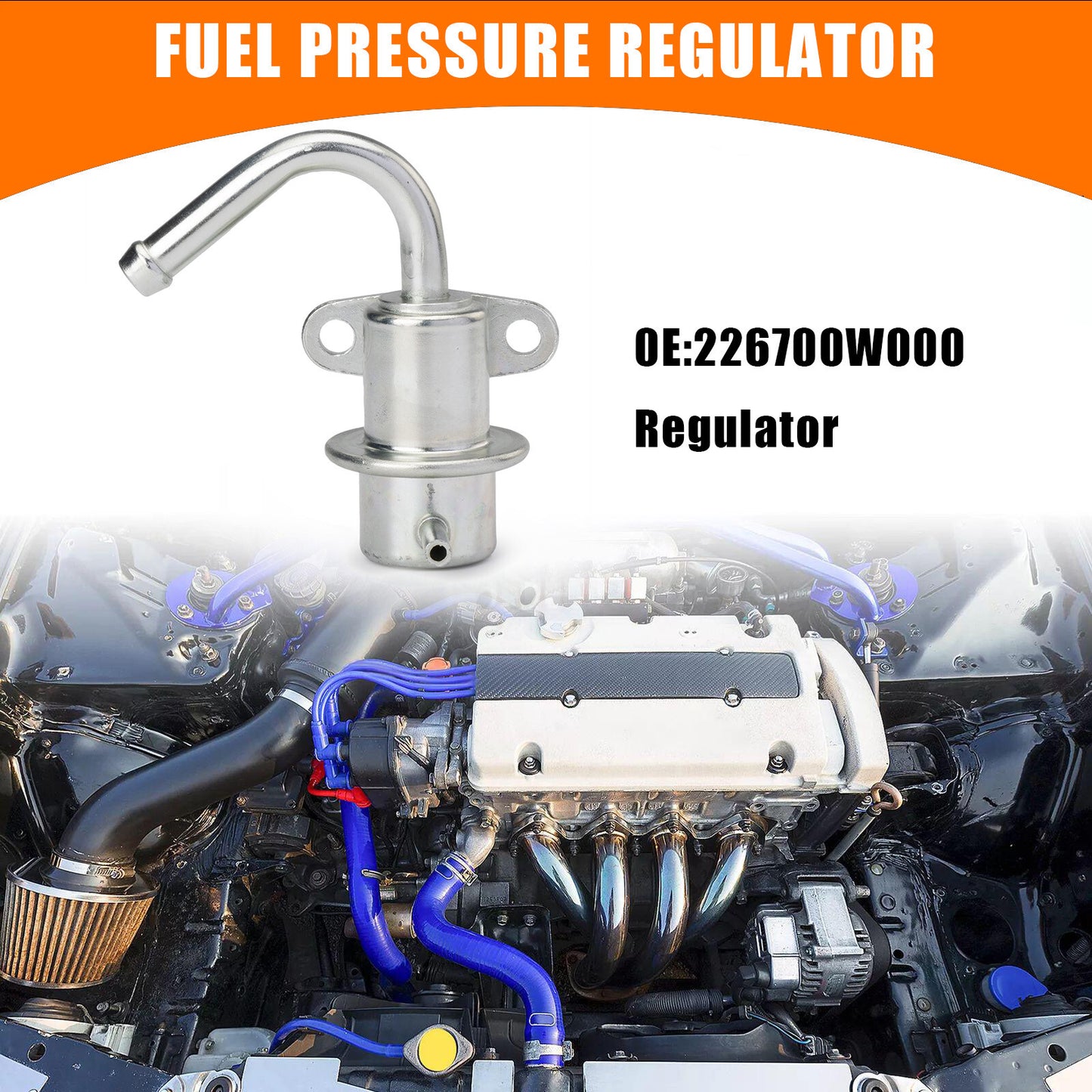 Fuel injection pressure regulator suitable for Pathfinder 3.3L V6 96-00 226700W000- n