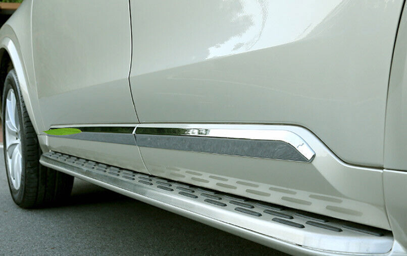 for Volvo XC90 2016-2021 New Chrome ABS Car Body Door Side Molding Sill Guard 4X