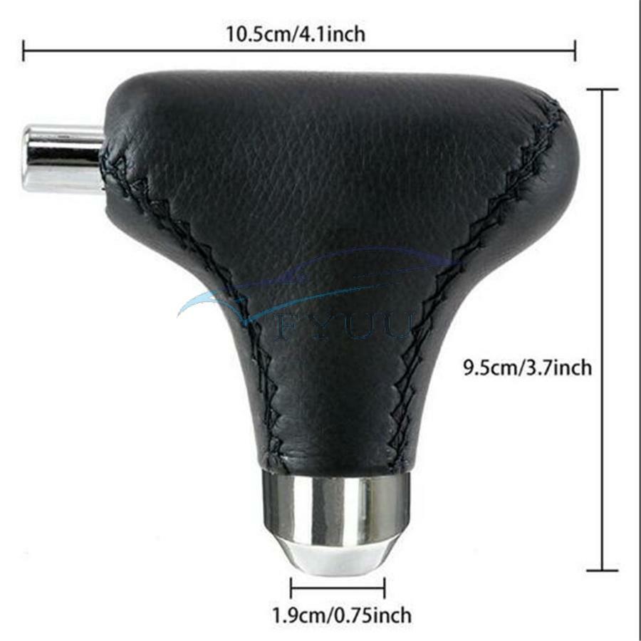 PU leather automatic car gear shift lever + 4PC adapter n