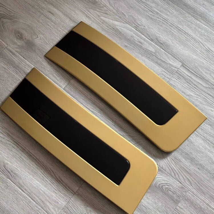 Door Side Fender Vent Cover Trim for Range Rover Vogue L460 2023-2025 Gold+Black