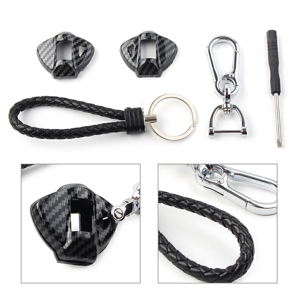 Motorcycle Uncut Blade Blank Key Shell Fit for Suzuki GSXR600 750 1000 1300 SV650