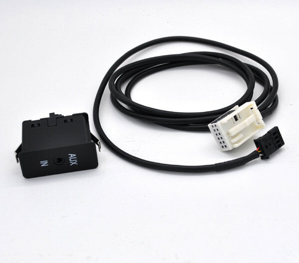 AUX AUDIO PLUG IN PORT SOCKET For E60 E61 04-2010 F07 F10 F11 F18 E89 11-16 v