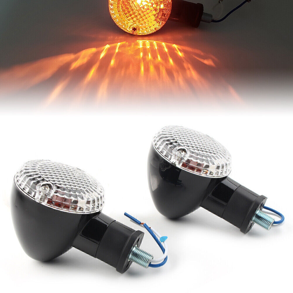 for Yamaha Bolt XVS950 14-18 2pcs Amber Turn Signal Indicator Blinker Lamp Q
