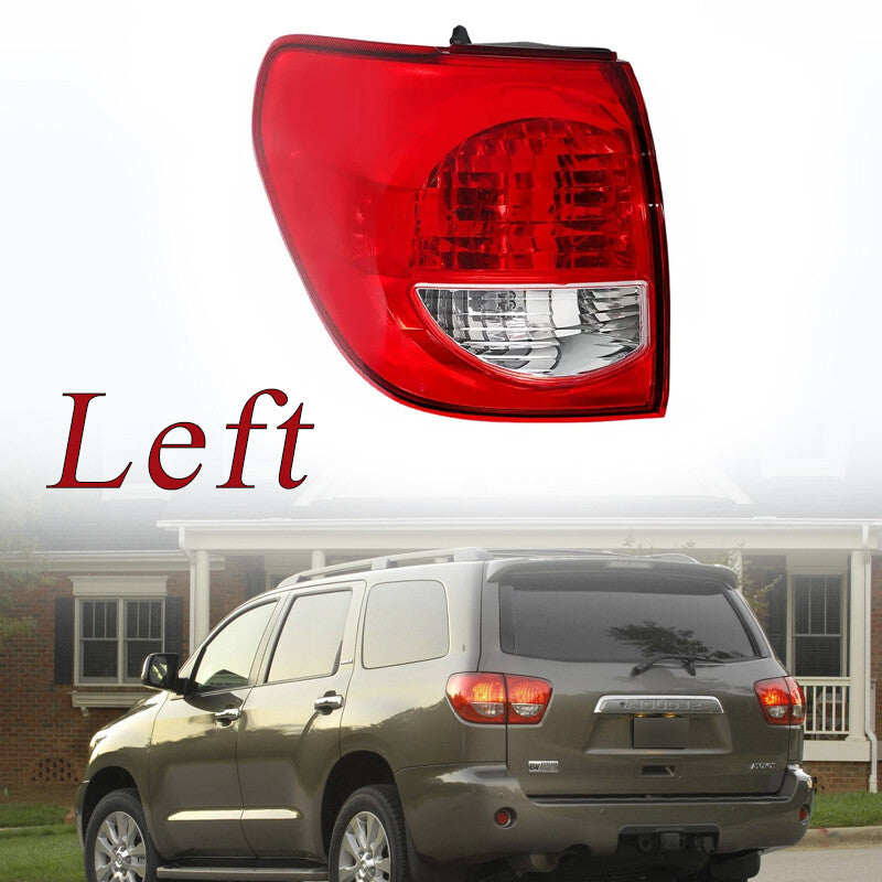 1 left rear taillight turn signal light for Toyota Sequoia 2008 - 2017