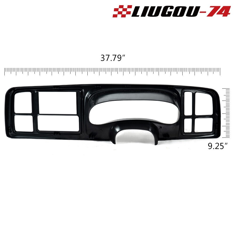 Fits 1999 - 2002 Silverado 1500 2500 SUBURBAN for Cadillac 2 Din Truck Dashboard Kit Brand New - v