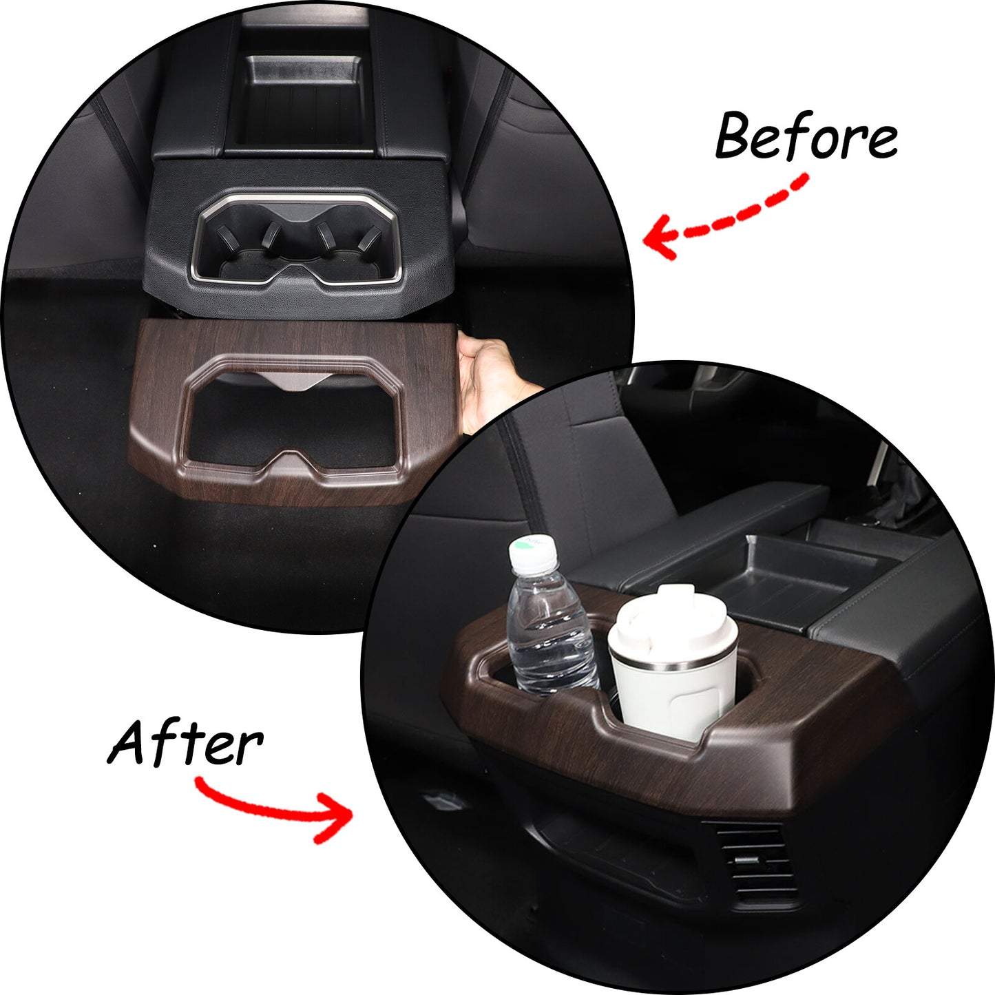 Black alloy front pillar grip handle for Land Rover for Defender 90, 110, 130 (USA)
