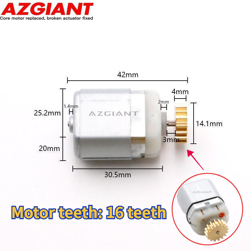 The central latch actuator motor is suitable for Renault Scenic 7701029259 models manufactured between 1999 and 2003.