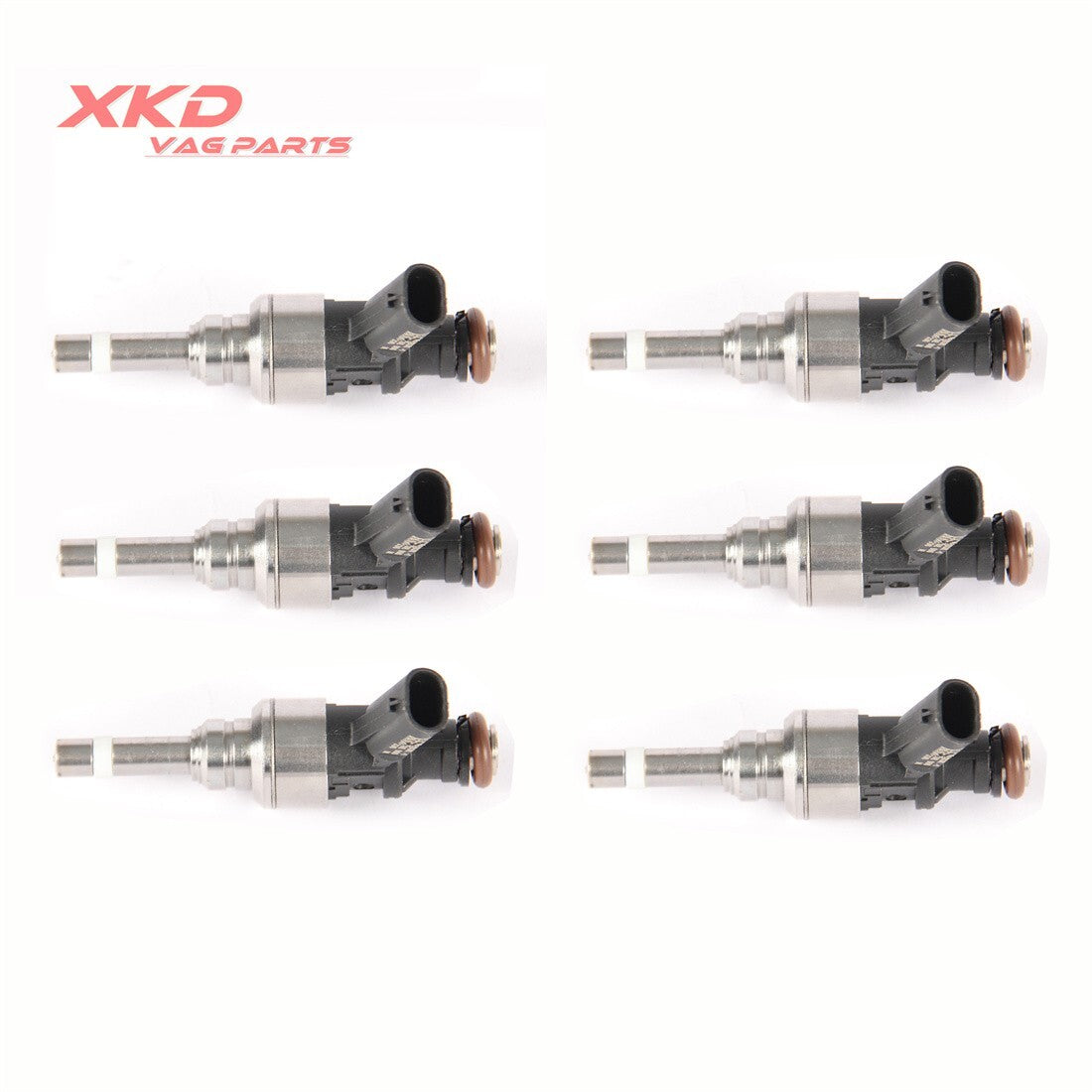 6 2.5L fuel injectors suitable for Audi A7, A8L, 2011-2014 CLX, CPA, CVB, 06E906036N