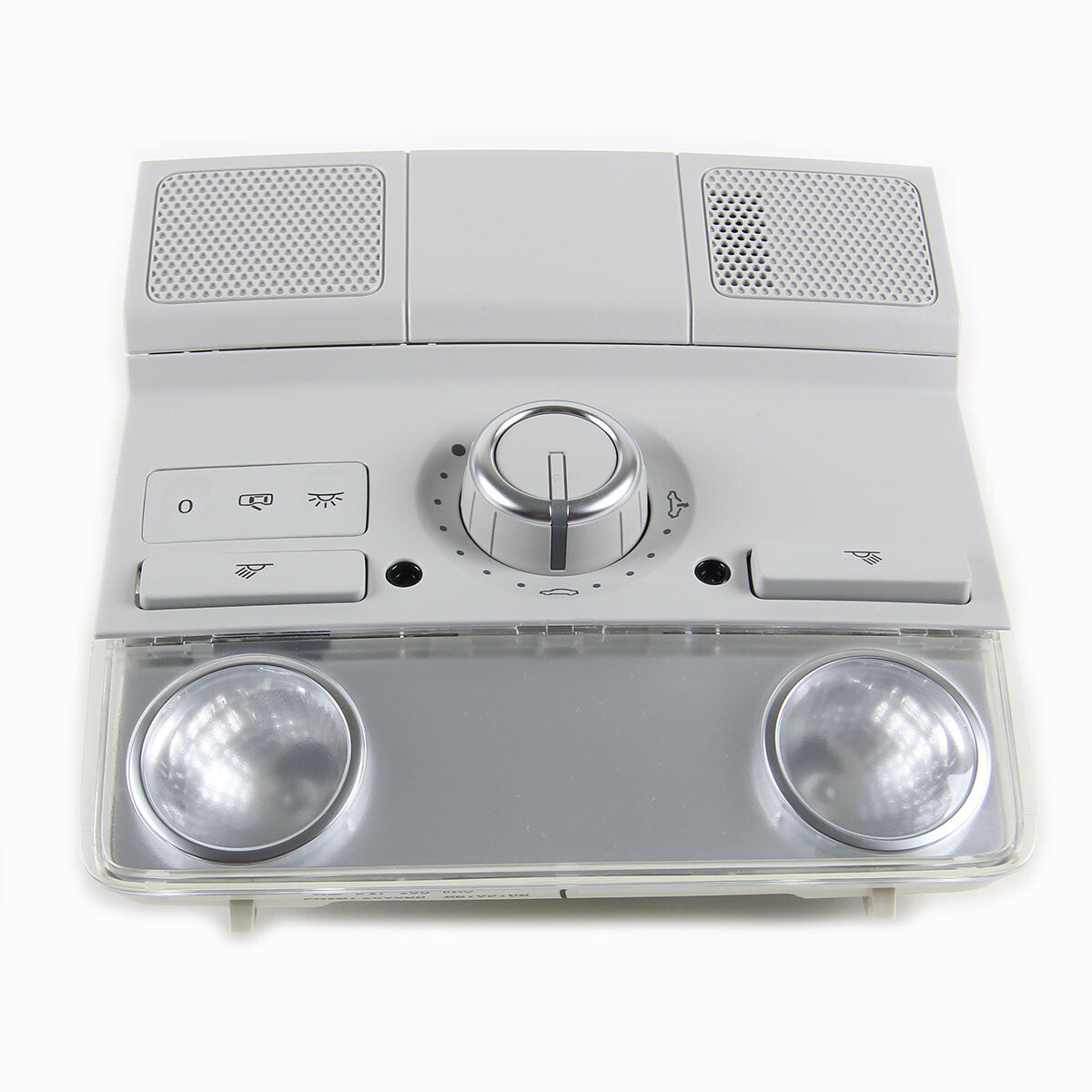 Interior Roof Reading Light Knob Chrome Gray Fit for VW for Jetta for Passat #1K0947106E# Q