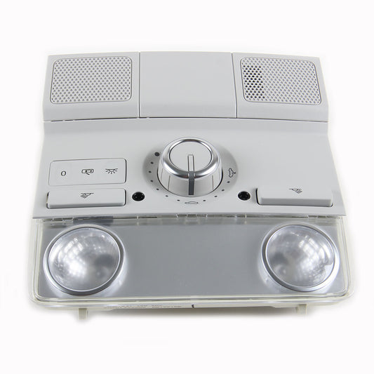 Interior Roof Reading Light Knob Chrome Gray Fit for VW for Jetta for Passat #1K0947106E# Q