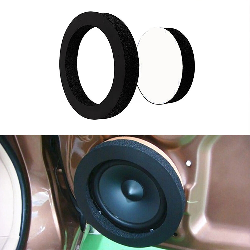 4 x 4-inch car speaker surround bass door trim sound insulation accessories - n