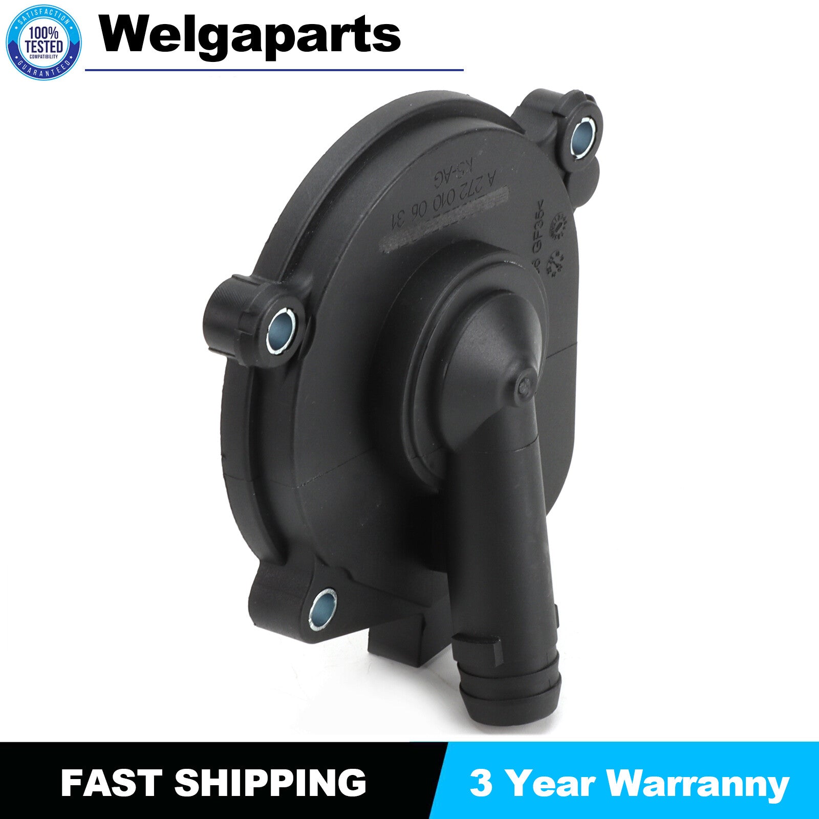 Engine Crankcase Vent Valve Oil Separator Cover for Mercedes-Benz 2720100631 US
