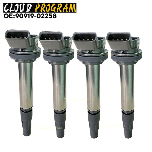 4PCS Ignition Coil 9091902252 for Corolla Matrix for Scion xD for Lexus 1.8L v
