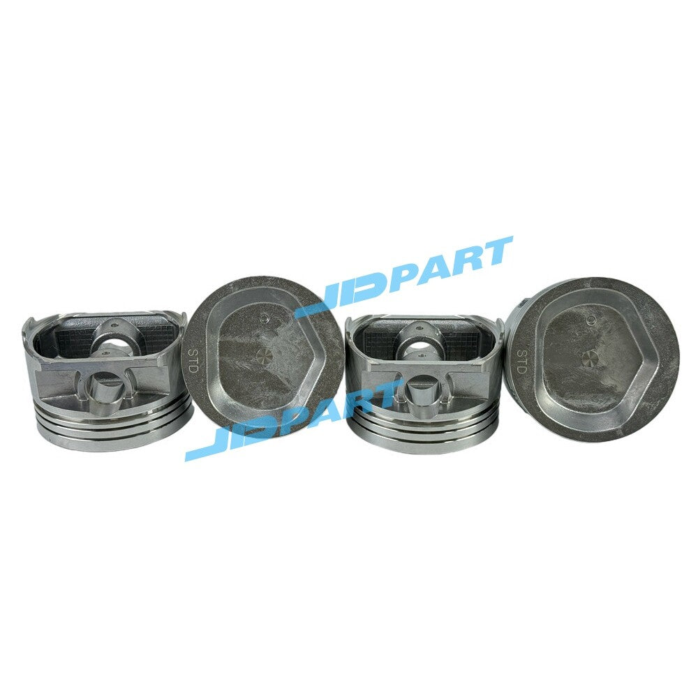 4-piece 89mm pistons for K25 engine parts -