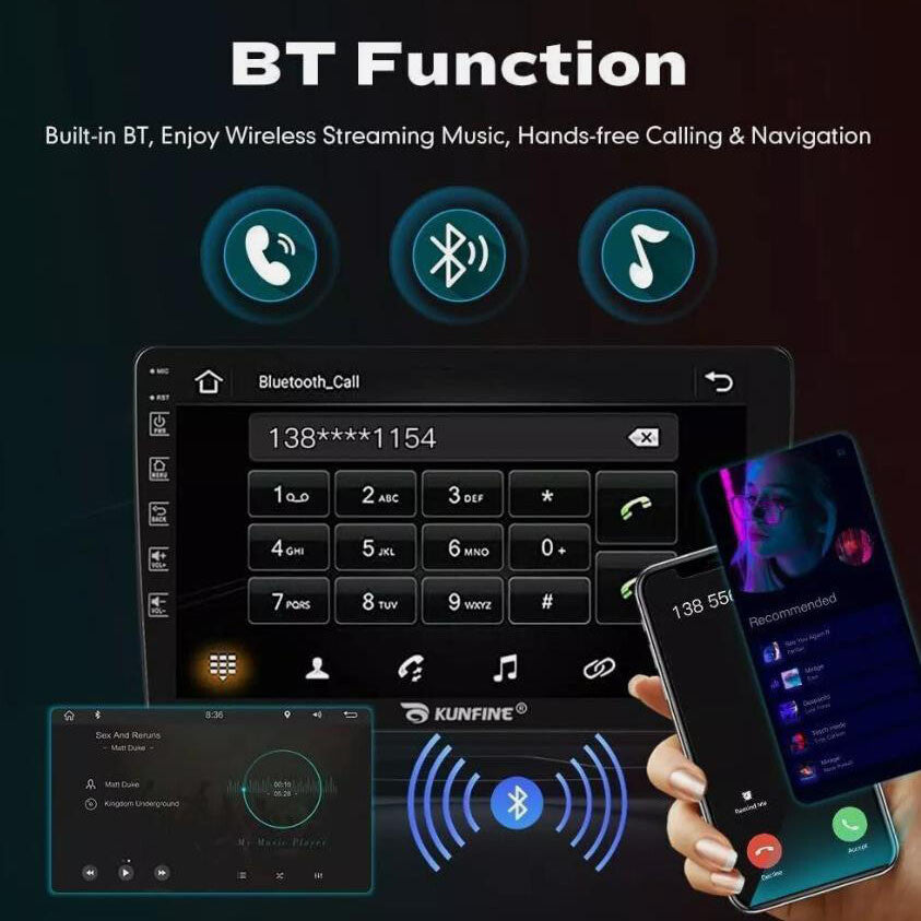32GB CarPlay Android 13 Car Stereo Radio GPS for 2013-2018 for Nissan Altima