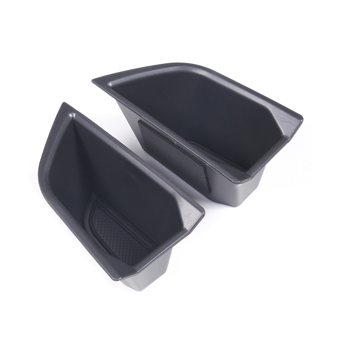 2-Pack Matte Black ABS Door Mirror Covers for Titan 2016-23 - v
