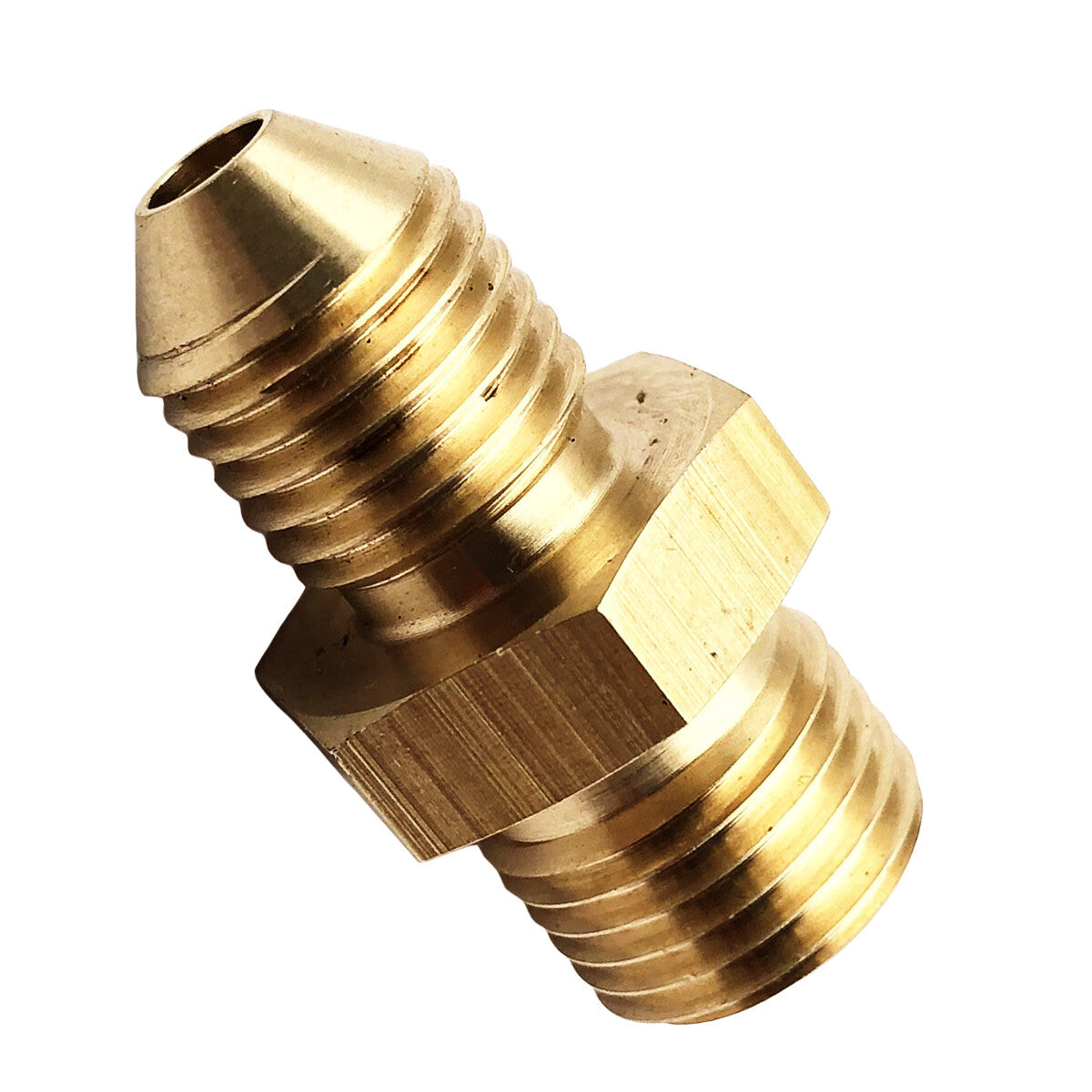 Car Brass Fitting Adapter 1/2-20 UNF Male to AN4 Male for oil water gas 3mm Hole n