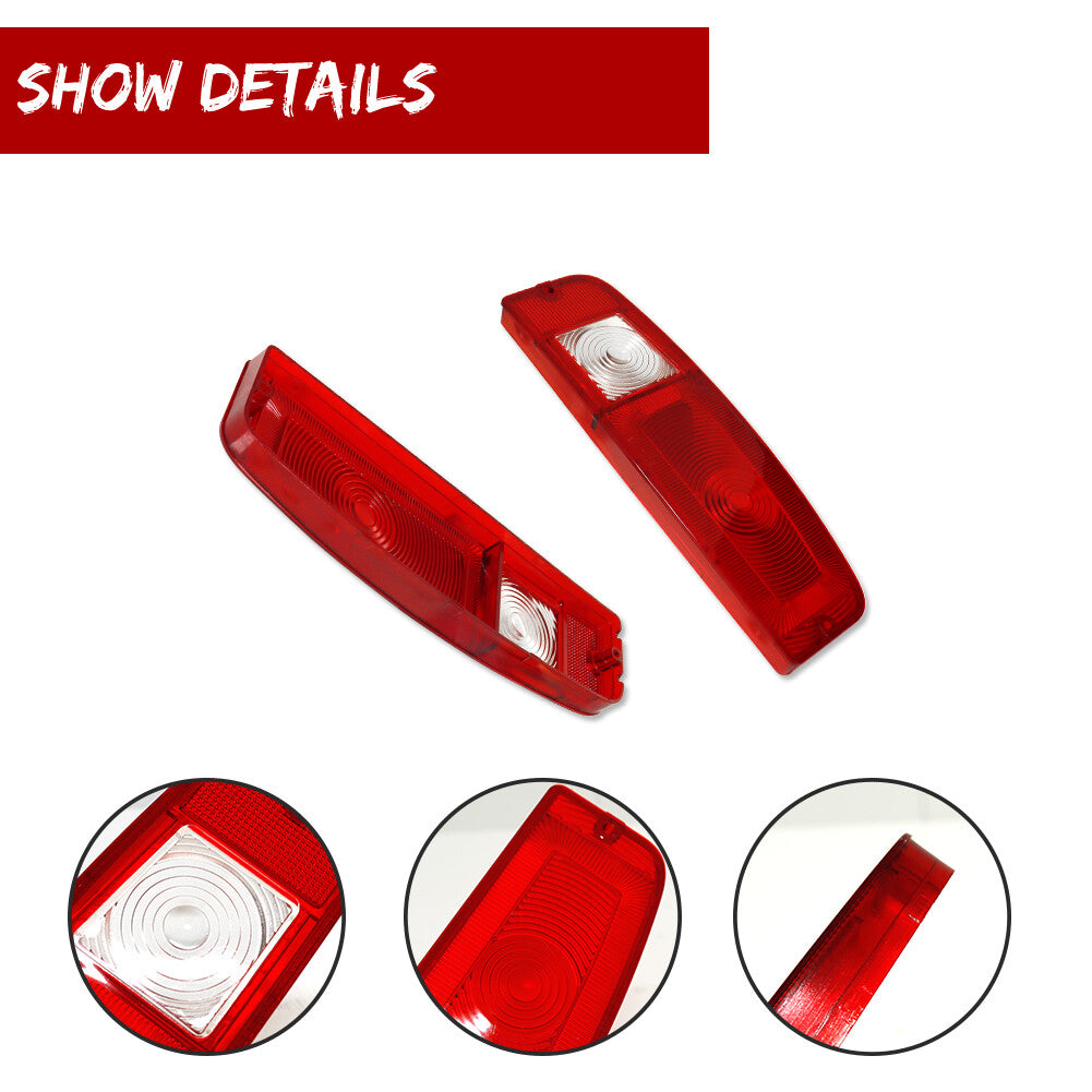 Pair of Tail Light Housings for 1967 - 1972 for Trucks and 1967 - 1977 for Mustangs - v