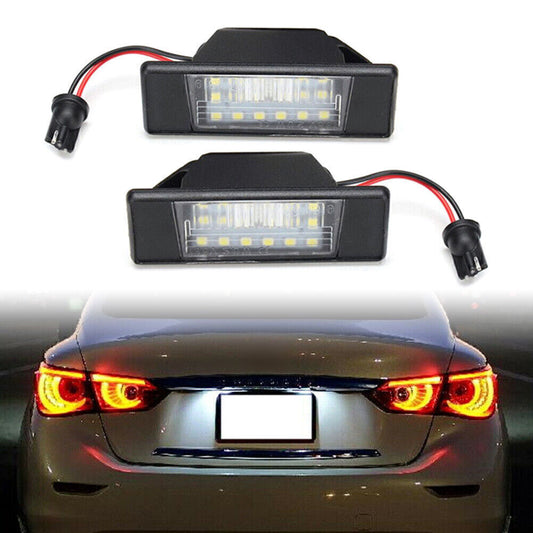 LED License Plate Light Lamp Assy for Nissan Versa X-Trail Armada for Infiniti Q50