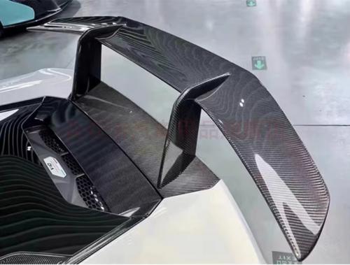 Carbon fiber rear boiler base deck lip fits for Lamborghini for Huracan Lp610 Lp580