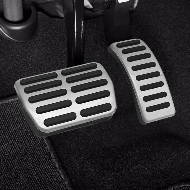 Car Interior Non-Slip Aluminum Alloy Brake Pedal Accelerator Pad for VW for Golf 3 4