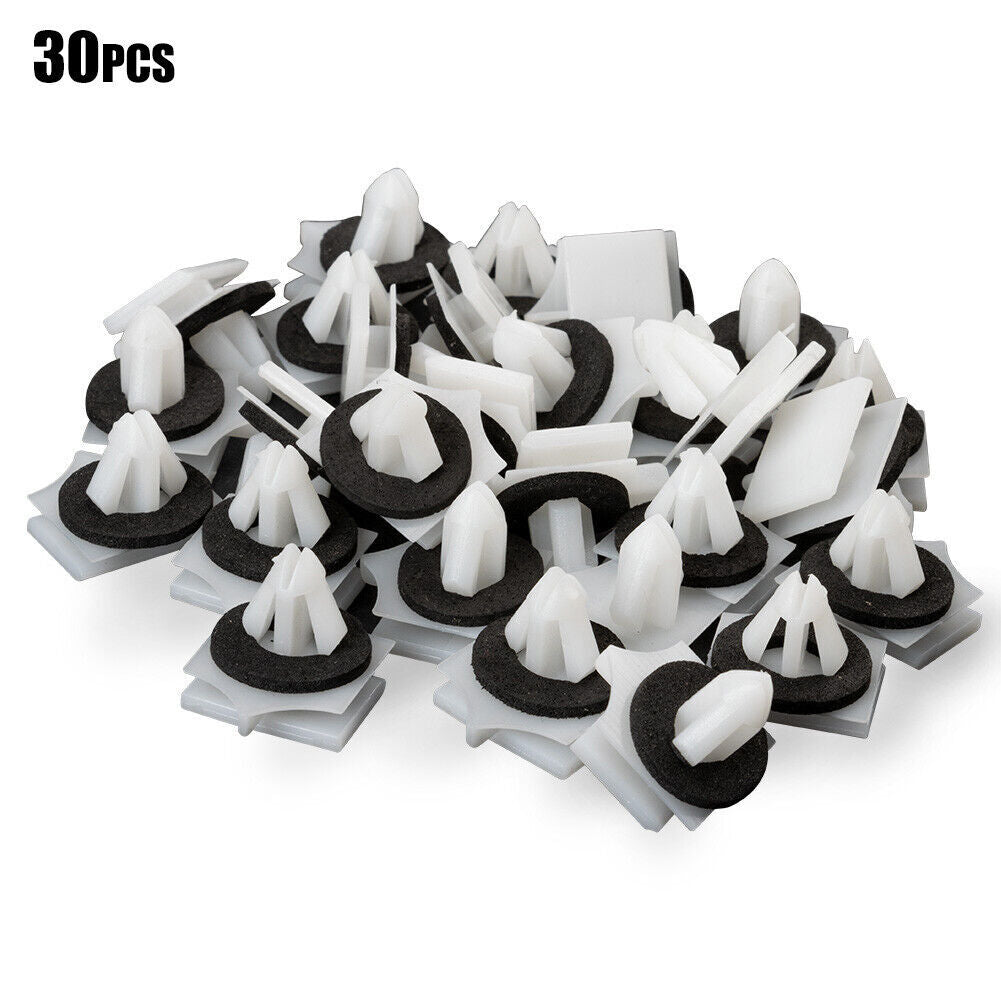 30x Exterior Rocker Panel Deck Lid Moulding Clips Retainer  for ford  W716503-S300