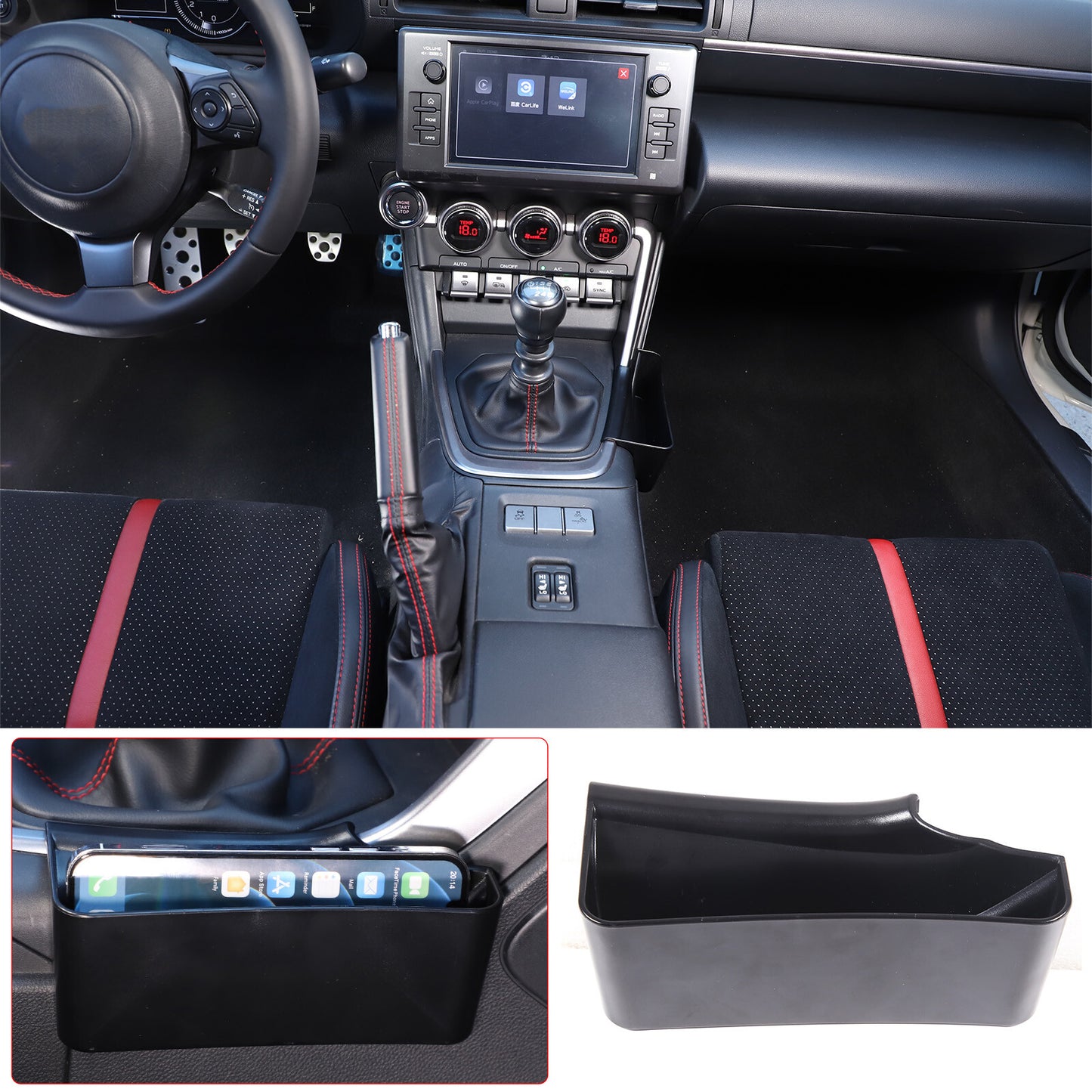 ABS glossy black exterior mirror base cover decoration suitable for Hummer H2 2003-2009- v