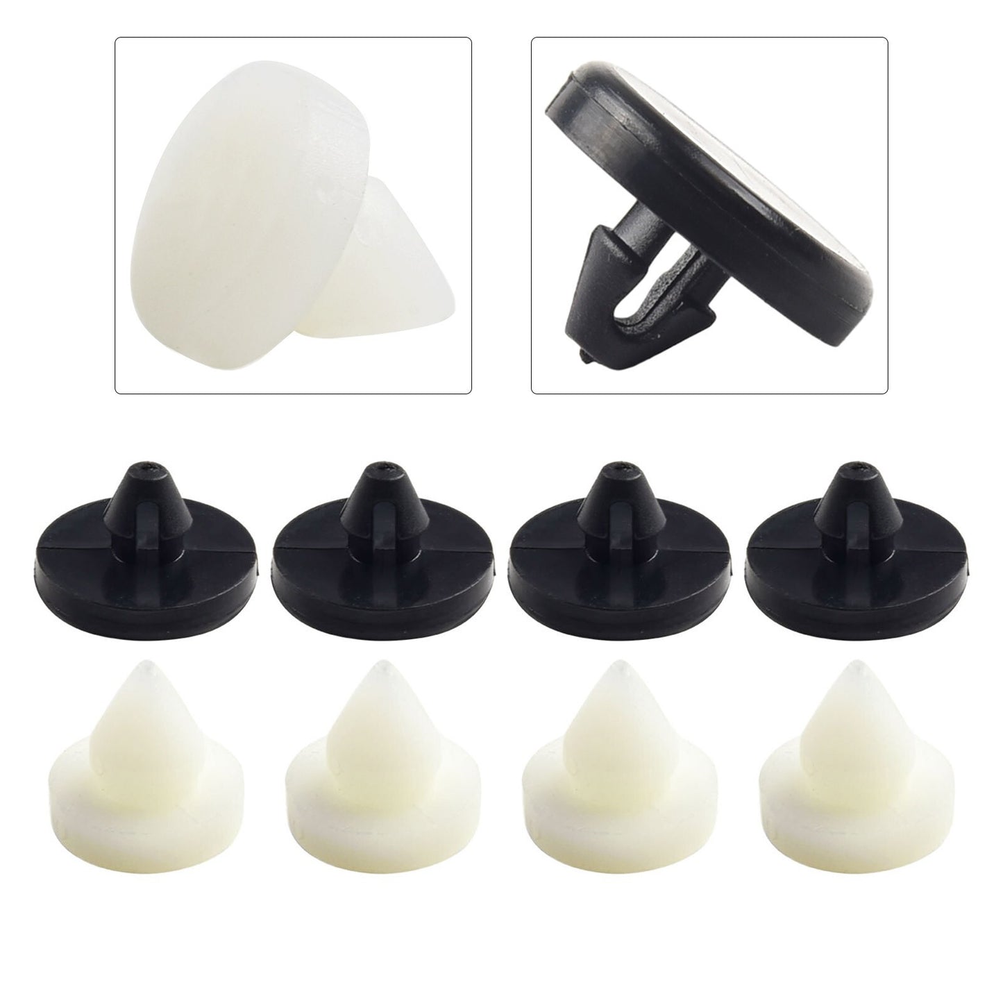 8Pcs Car Brake Clutch Pedal Stopper Bushing for for Civic For Accord v
