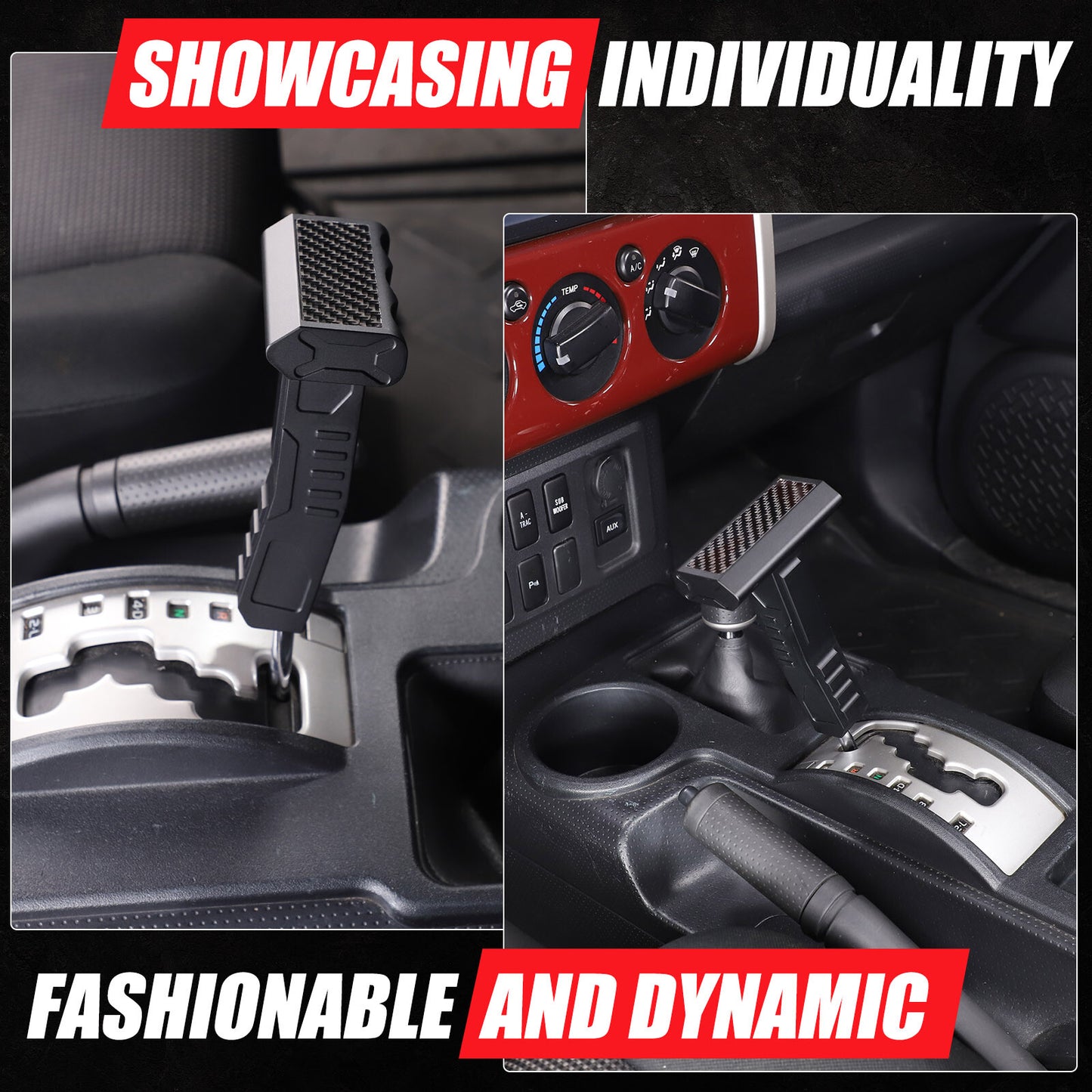 Gear Shift Knob Stick for FJ Cruiser 07-21 Aluminum Alloy n