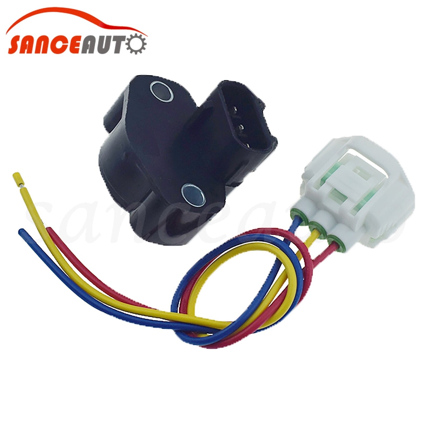 TPS Throttle Position Sensor with Plug for 97-01 for Jeep Cherokee 2.5L 4.0L 4874371AB- n