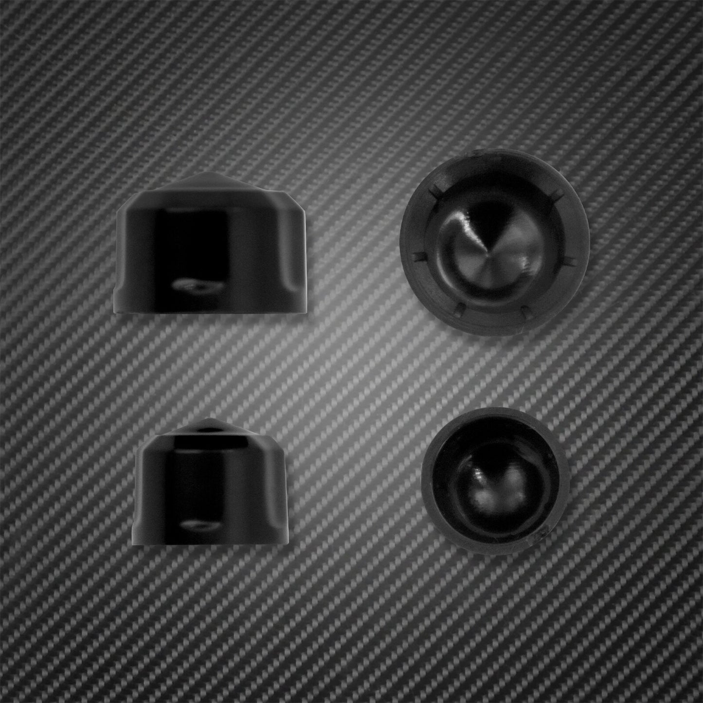 Plastic Engine Kaps Bolt Covers Cap Fit for Harley M8 Touring Softail 2018-2023 Q