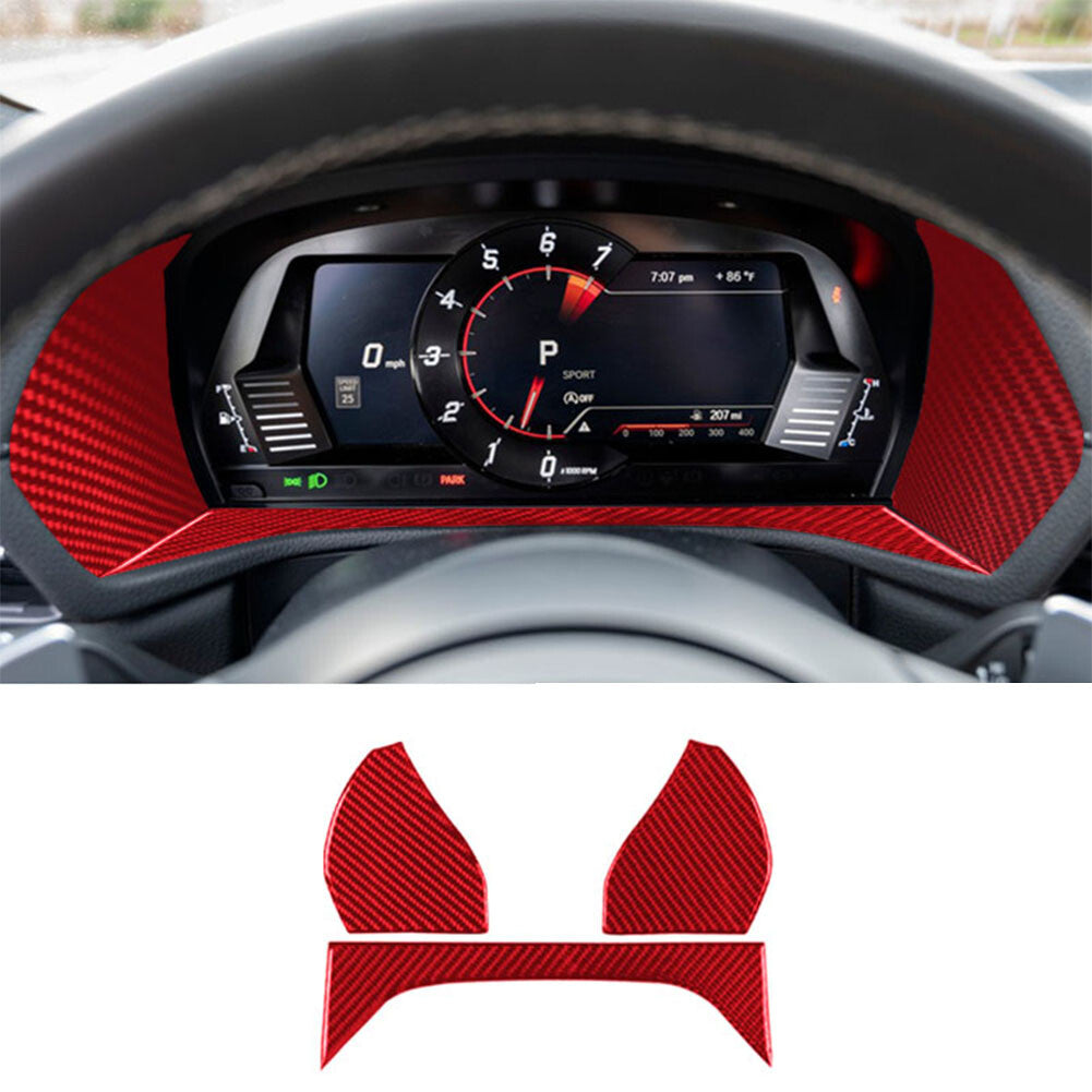4Pcs Carbon Fiber Window Lift Switch Panel Cover Trim for Chrysler 300 2005-2007 v