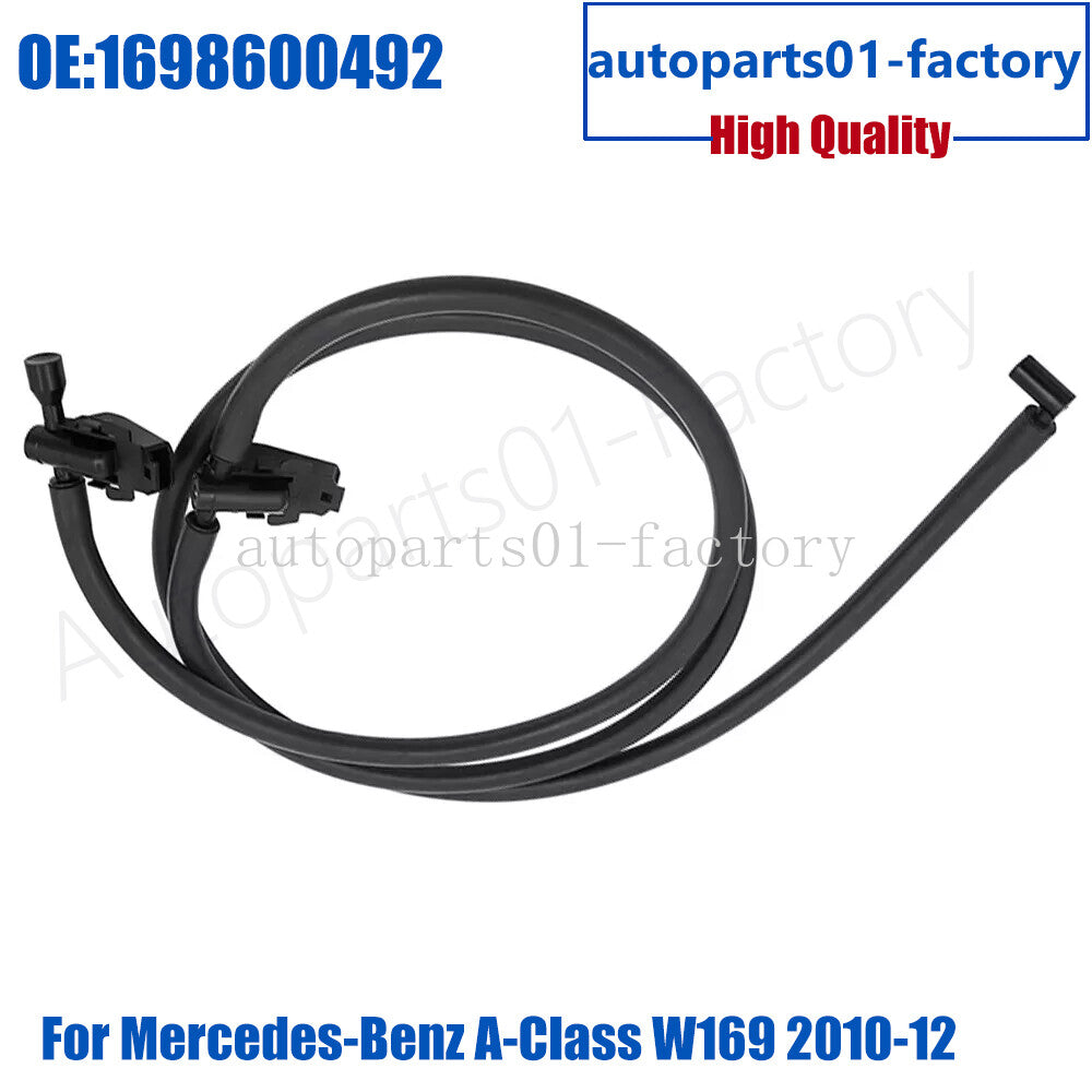 Windshield Windscreen Washer Nozzle Hose for Mercedes-Benz A-Class W169 2010-12