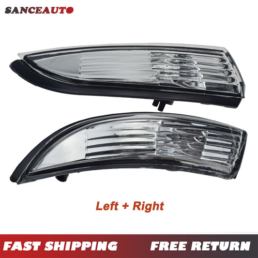 Left and right rearview mirror turn signals for Fiesta 2008 - 2017 with bulbs. n