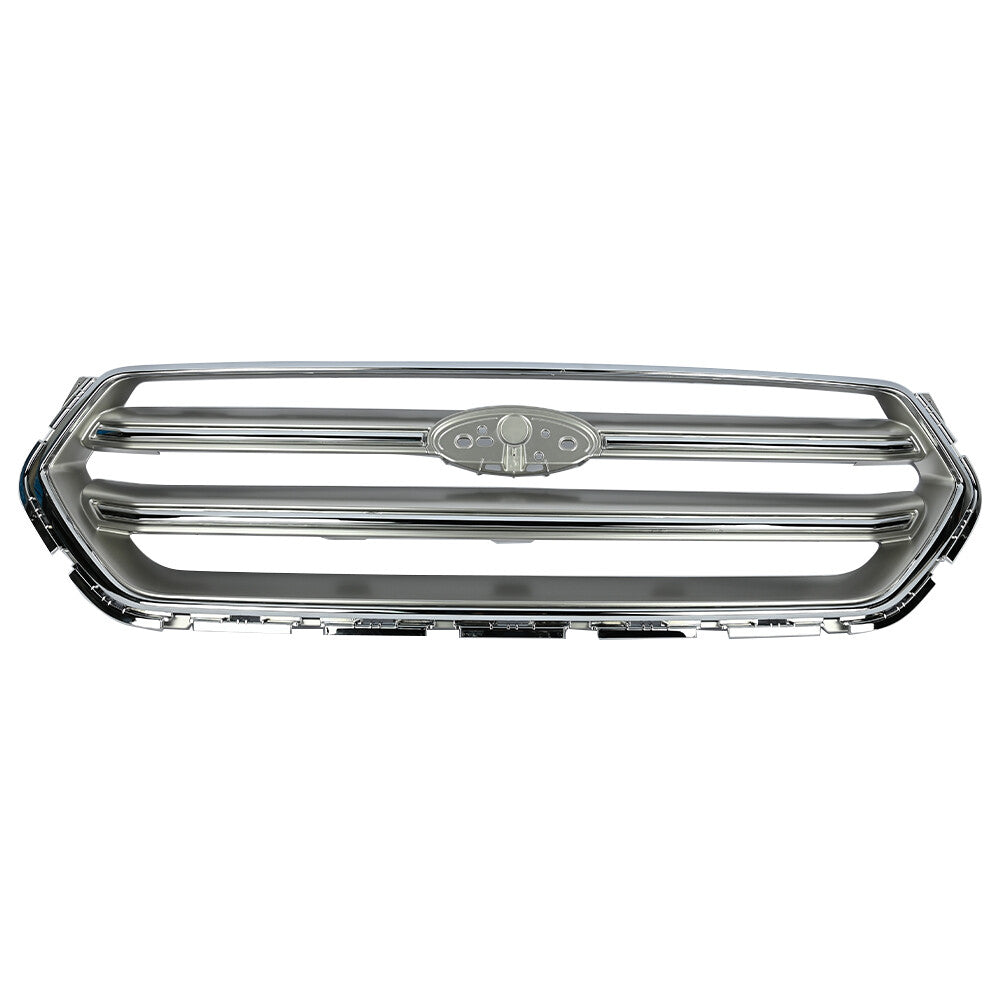 Front Upper Bumper Grille W/Chrome GJ5Z8200C for Ford Escape 2017- 2019