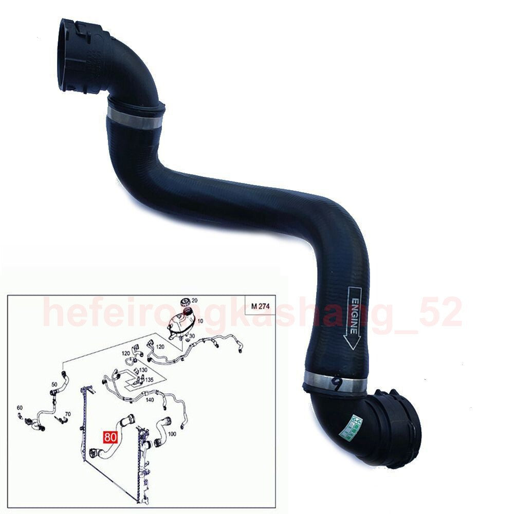 New radiator coolant hose 2535014800 for W213 X253 E200 GLC200 4MATIC M274- v